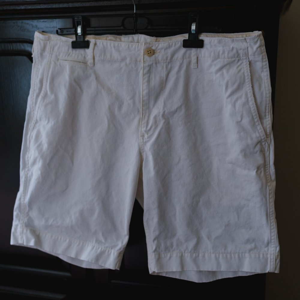 Denim & Supply men's white shorts size 38